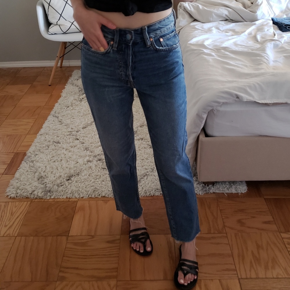 H&M Vintage Straight Leg Jeans